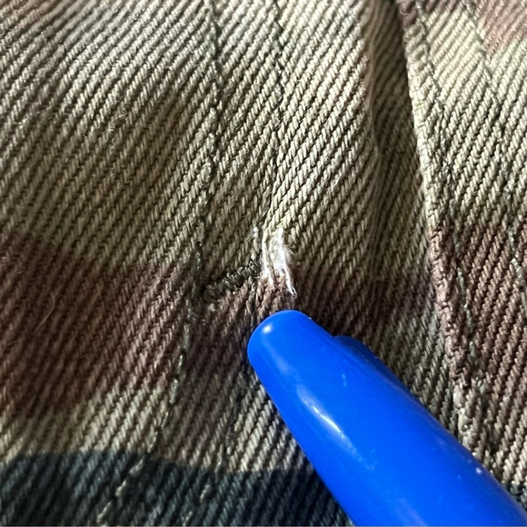 Free People Remy Camo Printed Cropped Ankle High Rise Rigid Jeans Size 25 Jeans - Picture 6 of 12